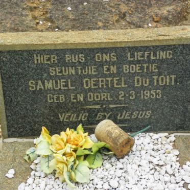 TOIT Samuel Oertel, du 1953-1953