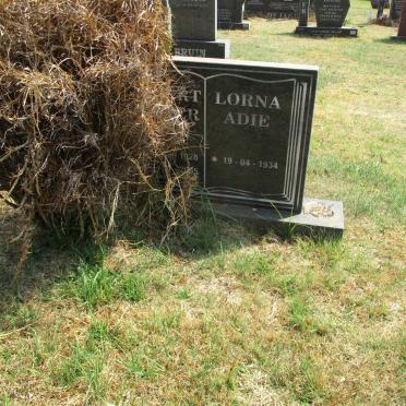 ? bert ?cker ?rl 1928-2005 & Lorna Adie 1934-