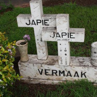 VERMAAK Japie 1950-1992 :: VERMAAK Japie 1980-2002