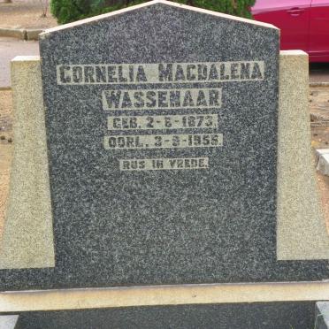WASSENAAR Cornelia Magdalena 1873-1955