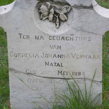 VERMAAK Cornelia Johanna 1883-1901
