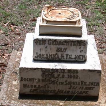 VILJOEN Johanna F.  1883-1902