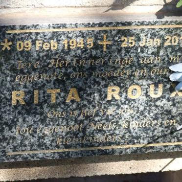 ROUX Rita 1945-2010