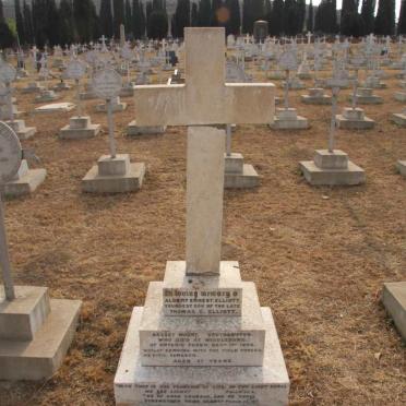 ELLIOTT Albert Ernest -1900