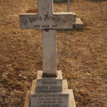 JENNINGS Benjamin Norton -1901