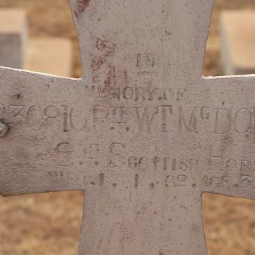 McDOWELL W. -1902 #2