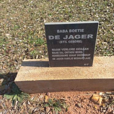 JAGER, de