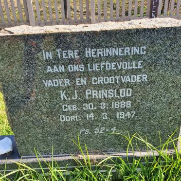 PRINSLOO K.J. 1888-1947