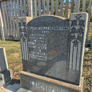 LANDSBERG J.A. 1884-1945
