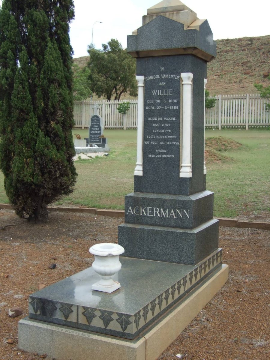 ACKERMANN Willie 1886-1956 #1