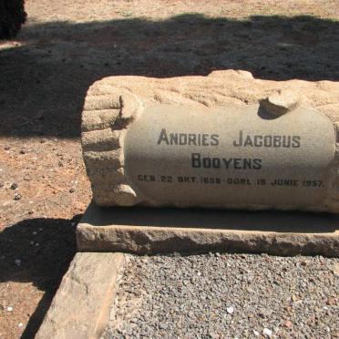 BOOYENS Andries Jacobus 1898-1957