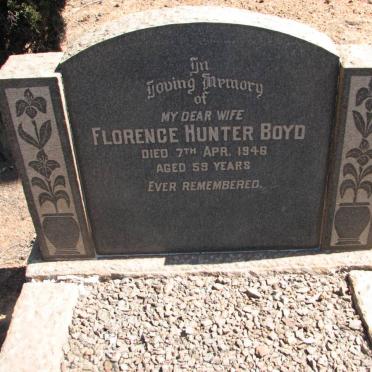 BOYD Florence Hunter -1946