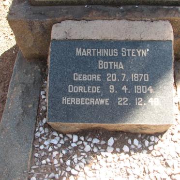 BOTHA Marthinus Steyn 1870-1904