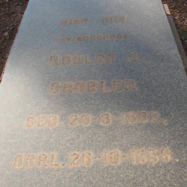 GROBLER Roelof J. 1882-1956
