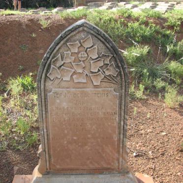 HUVER Martha Susanna, v.d. 1890-1896