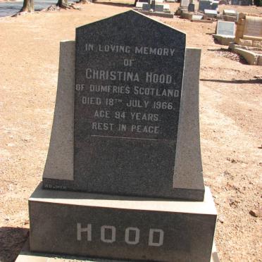 HOOD Christina -1966