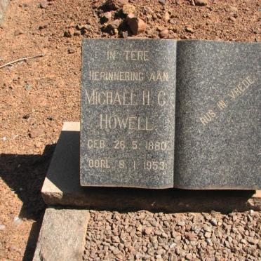 HOWELL Michael H.C. 1880-1953