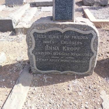 KROPF Anna 1874-1943