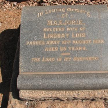 LUIS Marjorie -1935