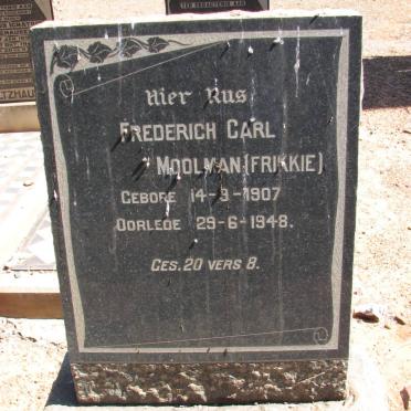 MOOLMAN Frederich Carl 1907-1948 :: MOOLMAN Frikkie #1