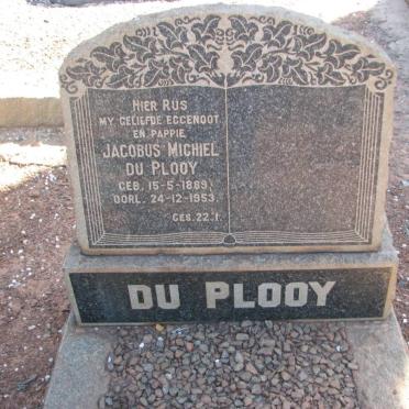 PLOOY Jacobus Michiel, du 1889-1953