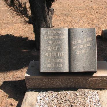 POTGIETER Adolf J. 1928-1948