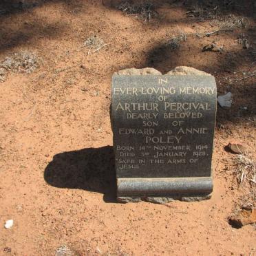 POLEY Arthur Percival 1914-1928
