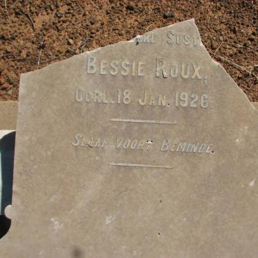 ROUX Bessie -1926