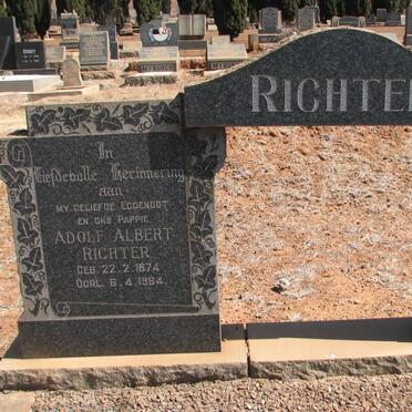 RICHTER Adolf Albert 1874-1964