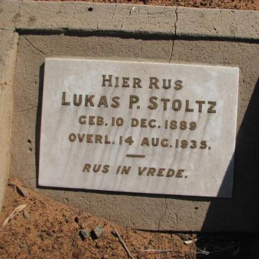 STOLTZ Lukas P. 1889-1935