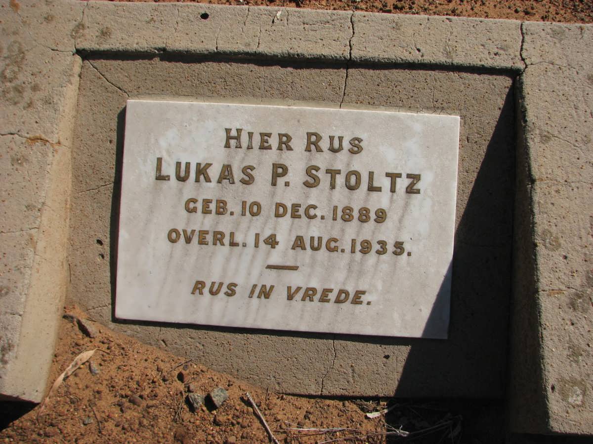 STOLTZ Lukas P. 1889-1935