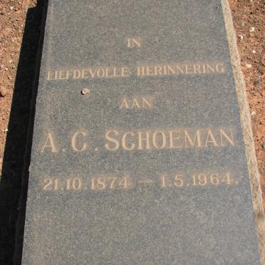 SCHOEMAN A.C. 1874-1964
