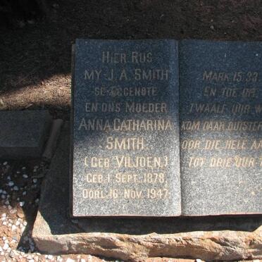 SMITH Anna Catharina nee VILJOEN 1878-1947