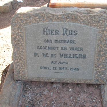 VILLIERS P.W., de -1945