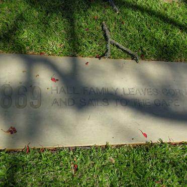 04. HALL family leaves Cornwall and sails to the Cape in 1869