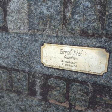 NEL Johannes Marthinus 1886-1948 :: NEL Errol 1943-2008