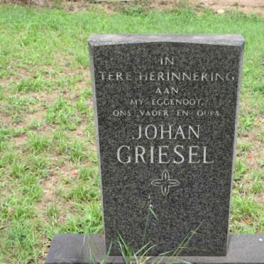 GRIESEL Johan ?