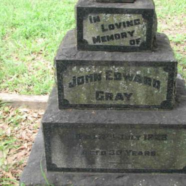GRAY John Edward -1928