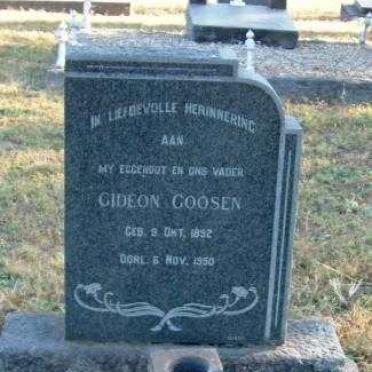 GOOSEN Gideon 1892-1950