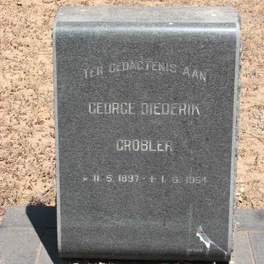 GROBLER George Diedrik 1897-1954
