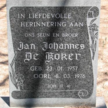 KOKER Jan Johannes, de 1957-1976