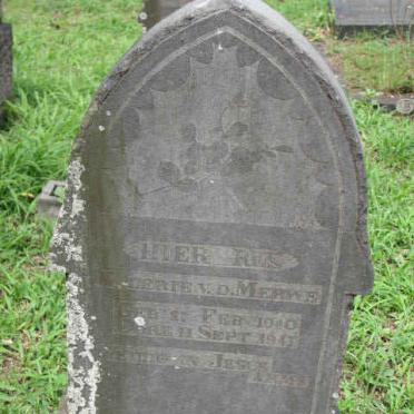 MERWE ??lerie, v.d. 1940-1941