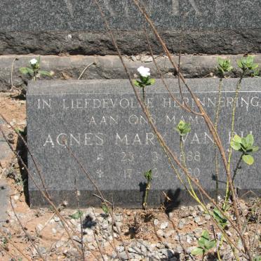 RU Agnes Mary, van 1888-1980