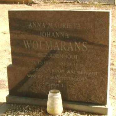 WOLMARANS Anna Magieta Johanna nee BEZUIDENHOUT ??-??