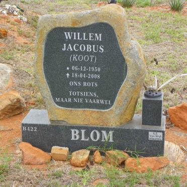 BLOM Willem Jacobus 1950-2008