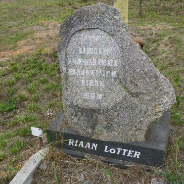 LÖTTER Riaan 1970-2005