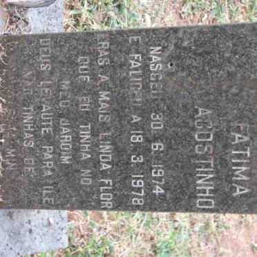AGOSTINHO Fatima 1974-1978