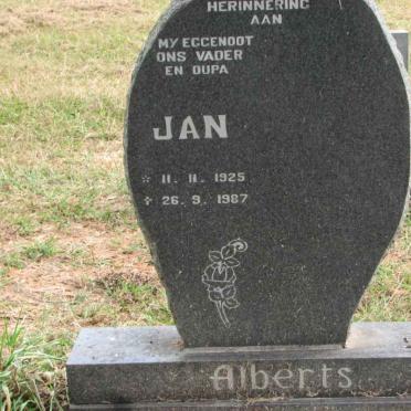 ALBERTS Jan 1925-1987