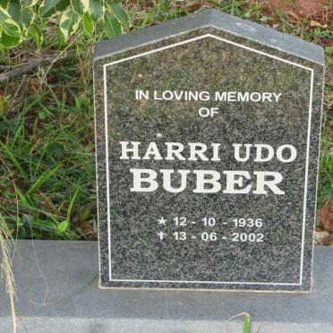 BUBER Harri Udo 1936-2002