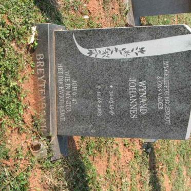 BREYTENBACH Wynand Johannes 1946-2003